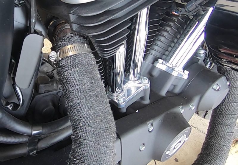 ふるさと割 サーモバンテージ 遮熱 耐熱布 マフラーバンド 車 バイク 黒 ブラック 10ｍ