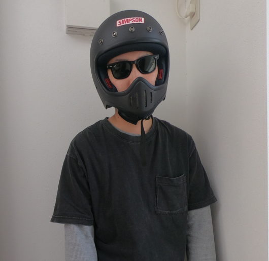 SIMPSONのM50のヘルメットレビュー | スポーツスターアイアンのある生活